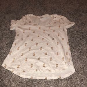 Pineapple V Neck